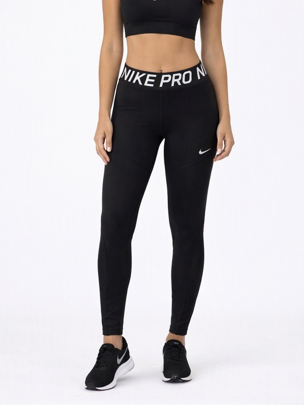 Nike Pro Black High-Waist Training Leggings